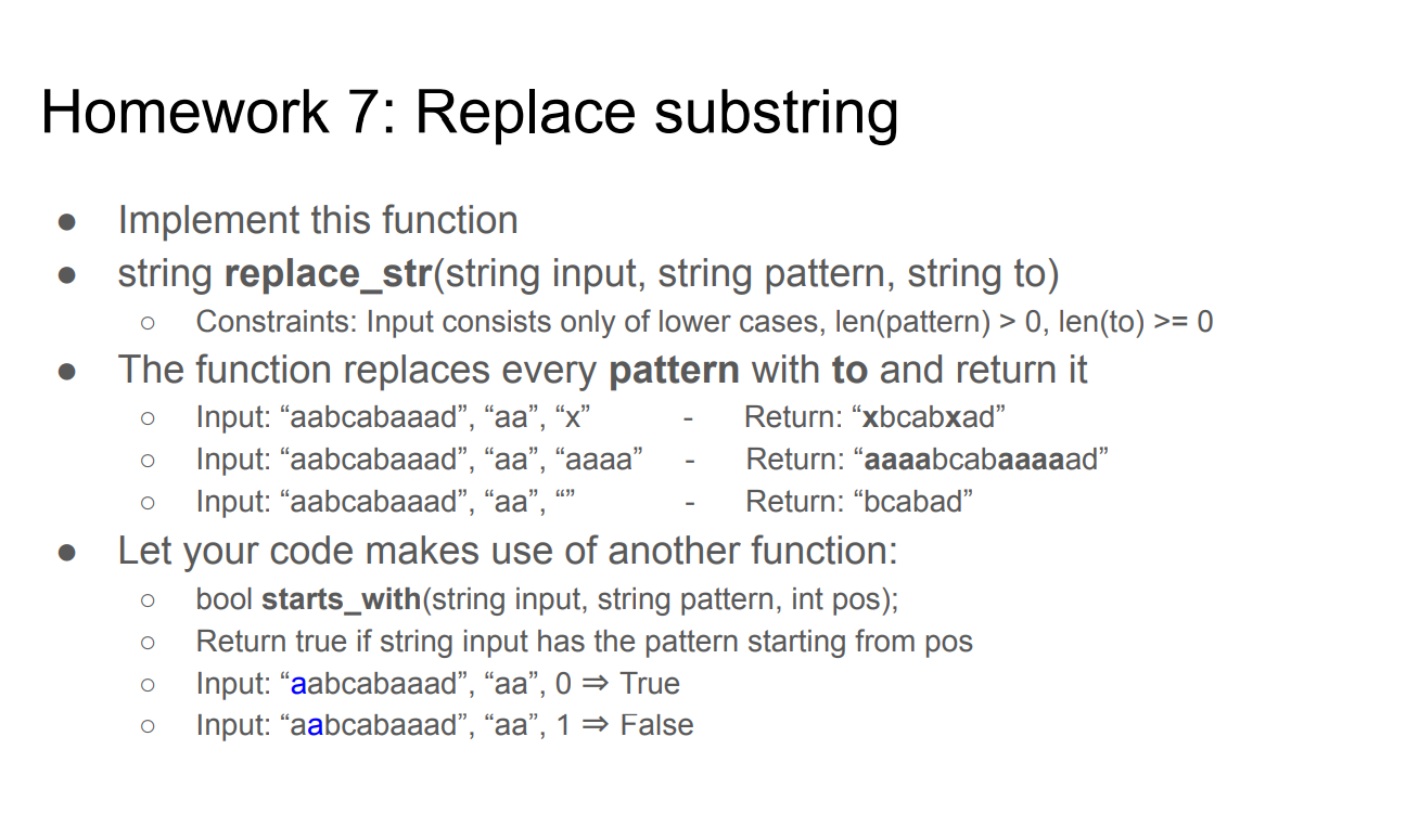 Replace the substring