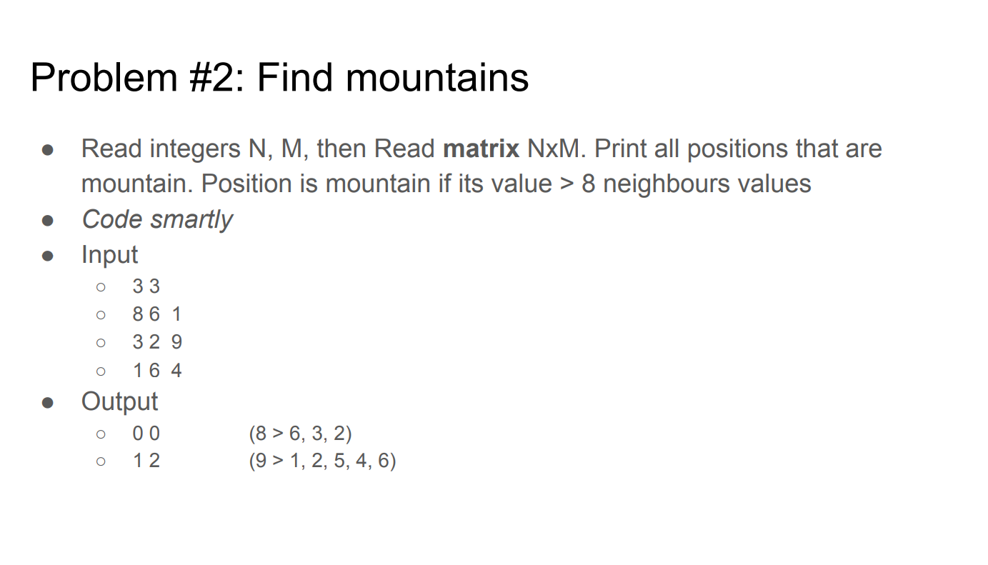 Transpose the 2D Array